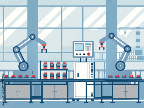Warning Red Vector Illustration of Regulatory Adherence  