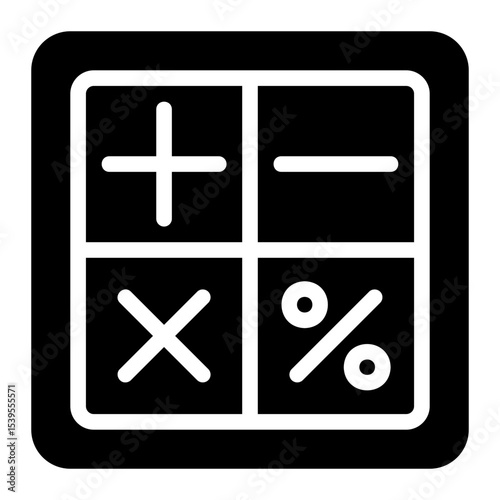math glyph icon
