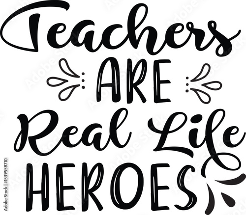 World Teachers' Day Typography Design