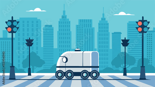 Efficient Vector Design of Urban Robot Navigation  