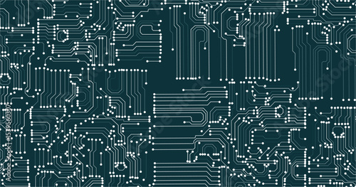 Circuit Board texture Background, seamless pattern