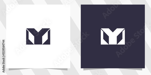 letter y logo design vector