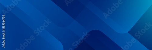 Abstract blue background with glowing geometric lines. Modern blue gradient square shape design. Futuristic technology concept. Suit for brochure, corporate, website, poster, banner, cover modern