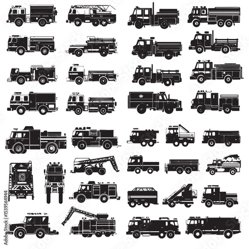 set of trucks