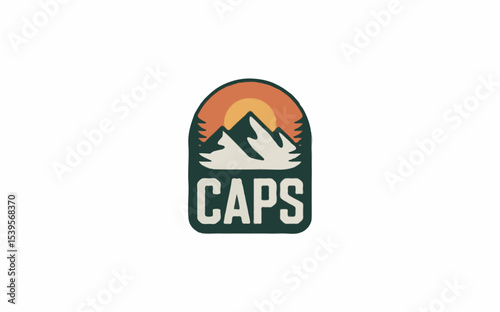 Caps logo, representing a brand that sells camping gear and outdoor supplies