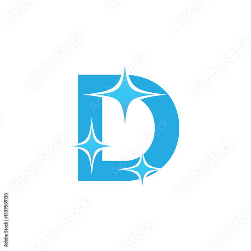 Letter D logo, D logo, AI logo set, modern and minimal design, tech-inspired, colorful icons and symbols, suitable for artificial intelligence, innovation, branding, startups, and digital identity.