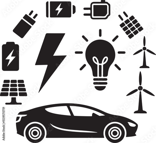 Sustainable Energy Solutions for Electric Vehicles Featuring Renewable Resources and Power Generation Technologies in an Environmentally Conscious Design