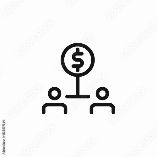 dollar sign exchange icon sign vector