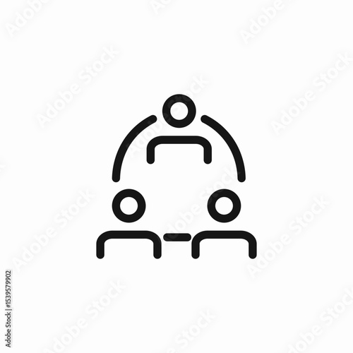 people considered group icon sign vector