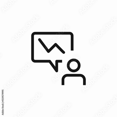 person feedback chat icon sign vector