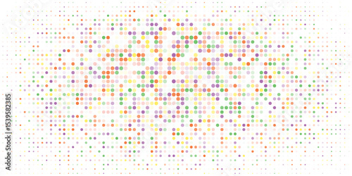 Halftone twisted grunge pattern design. vector illustration