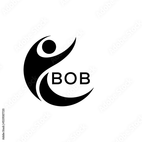 Initial BOB Letter Linked Logo for business and company identity. Modern BOB Letter Logo Vector Template with modern trendy golden logo.
