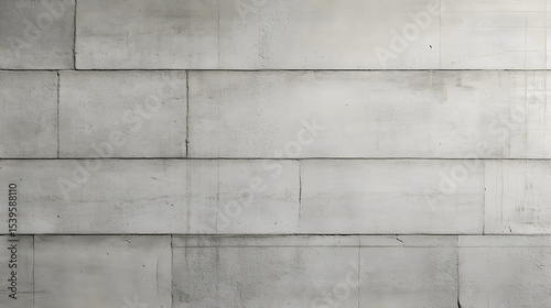 Gray concrete wall texture, seamless pattern of cement blocks for background
