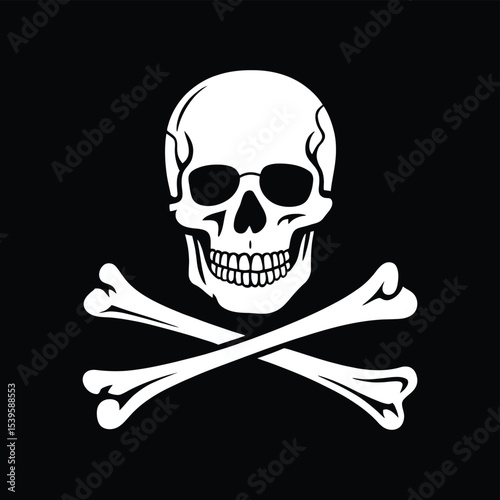 Jolly roger skull