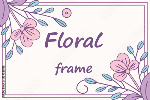 Handwritten script font on watercolor background design