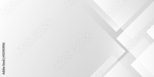 Abstract lines pattern technology on gray gradients background. Modern gray abstract vector long banner background. Vector illustration abstract graphic design banner pattern background template.	