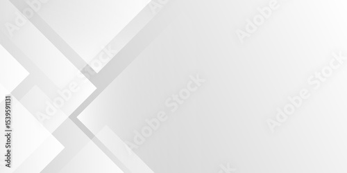 Abstract lines pattern technology on gray gradients background. Modern gray abstract vector long banner background. Vector illustration abstract graphic design banner pattern background template.	