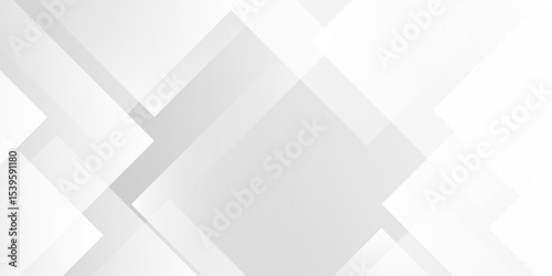 Abstract lines pattern technology on gray gradients background. Modern gray abstract vector long banner background. Vector illustration abstract graphic design banner pattern background template.	