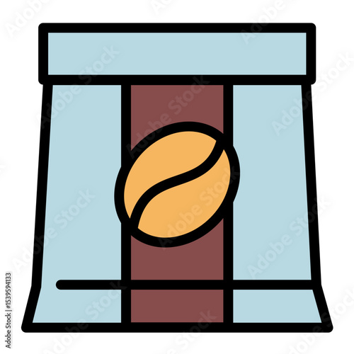 coffee pack icon	