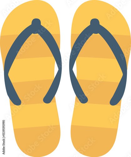 flip flops vector illustration
