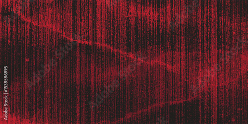 Dark grunge background of black and red. Lines, cracks, fractures