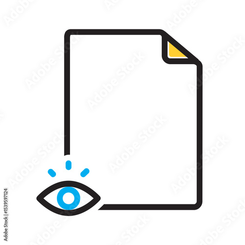 Vector multi color icon for My page
