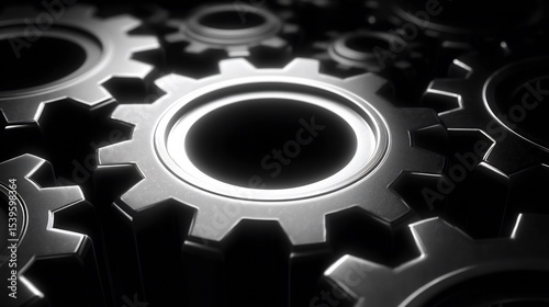 Interlocking Gears: A Symphony of Precision and Power