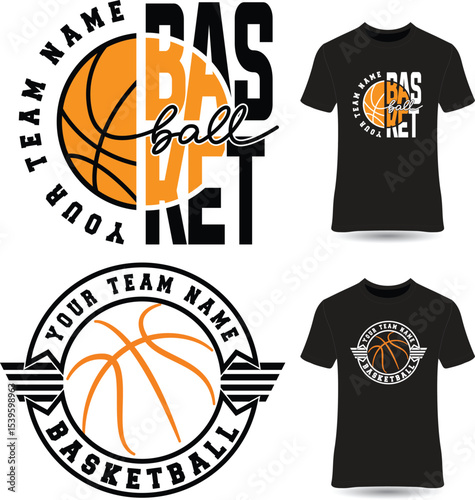 Basketball T shirt Design Bundle, Vector Basketball T shirt design, 