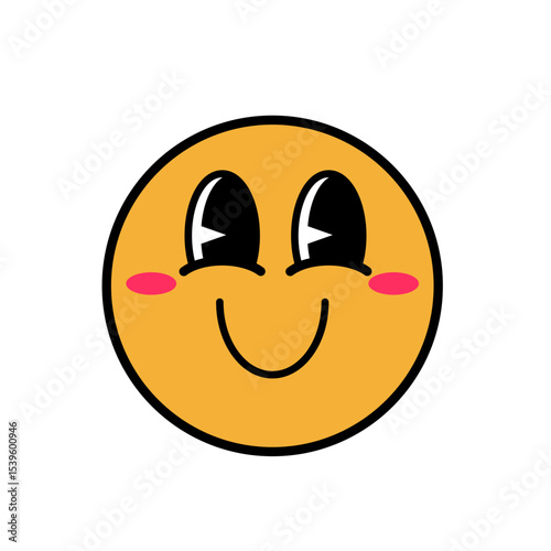 Retro Emoticon Illustration