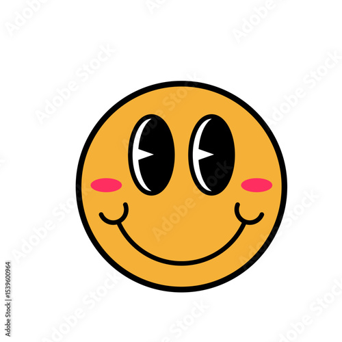 Retro Emoticon Illustration