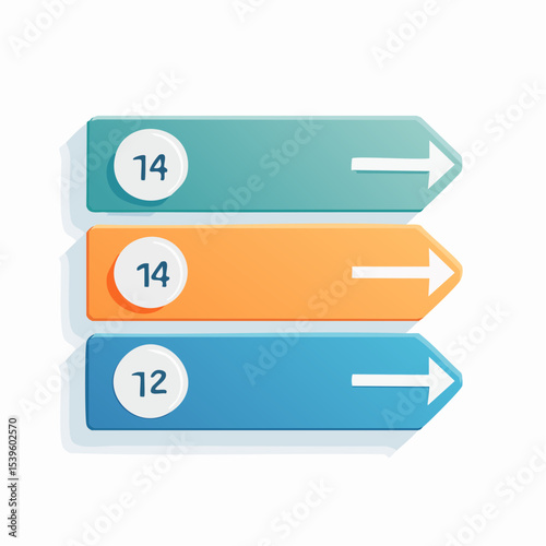 A clean step-by-step diagram with arrows, representing a basic workflow or instruction flow.