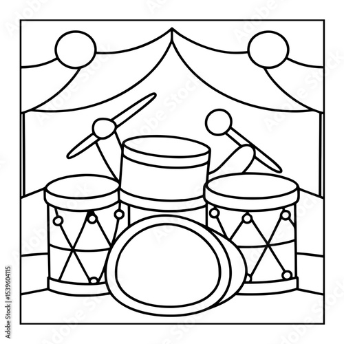 Black and white color pages