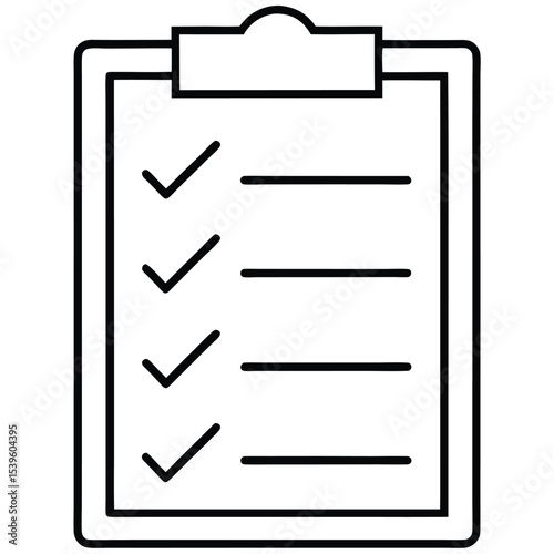 to-do-checklist-flat icon black vector illustration on transparent background