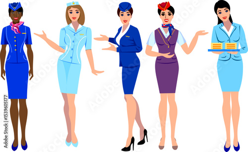 flight attendants
