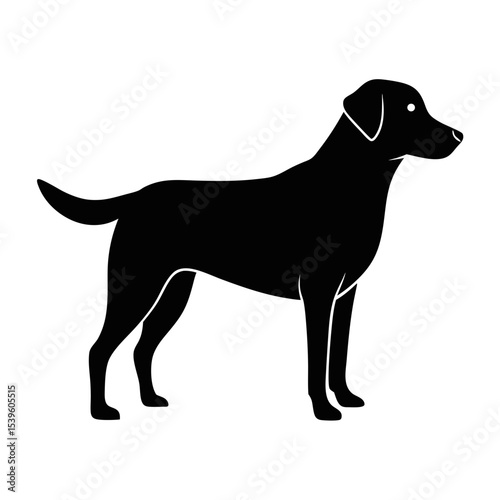 black labrador retriever icon 