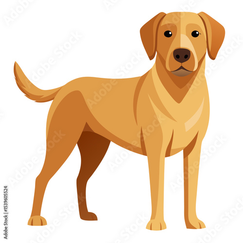 golden retriever dog icon