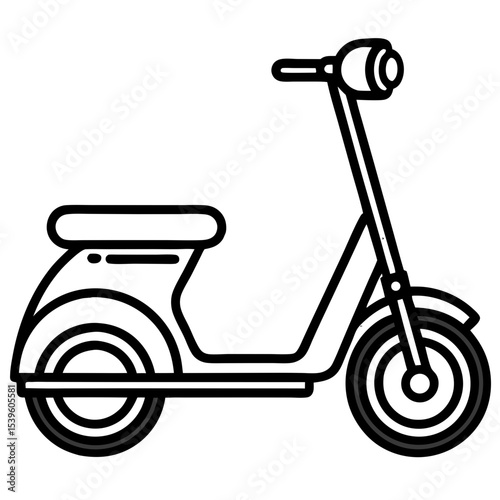 electric scooter icon