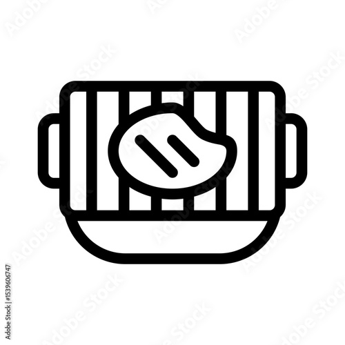 grill line icon