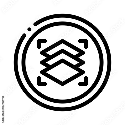 layers line icon