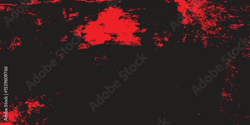 Grunge red and black abstract background or texture for Halloween.