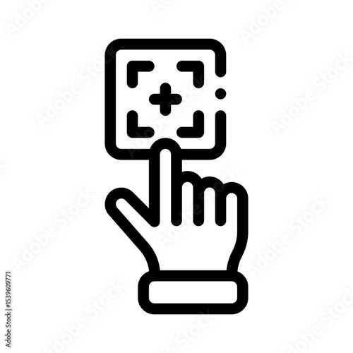 zoom line icon