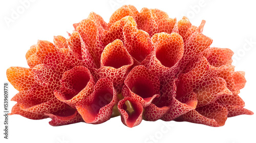 Explore the intricate beauty of coral reef formations macro photography close up detailed view 100 characters transparent background png