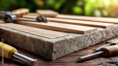 Crafting wooden projects workshop photography natural light close-up woodworking techniques