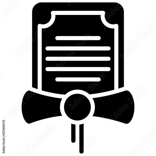 dual degree programs glyph icon