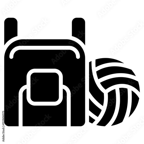 summer schools abroad glyph icon