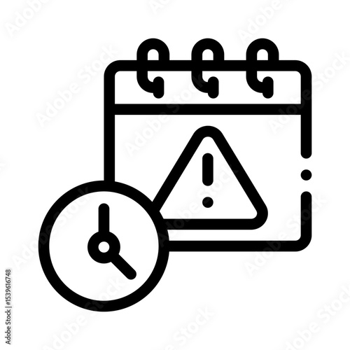 expiration line icon