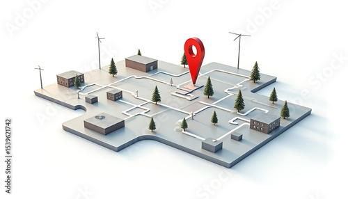 map location