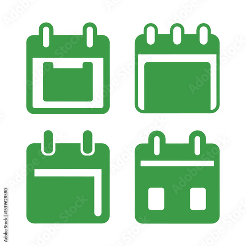 green calendar icon