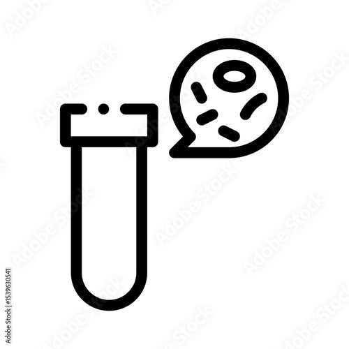 blood test line icon