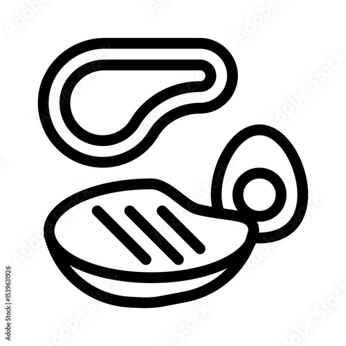 protein line icon